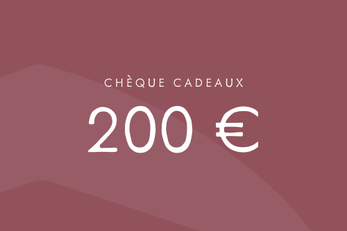Chèque Cadeau Bien-Être 200€ Chèque Cadeau Bien-Être 200€